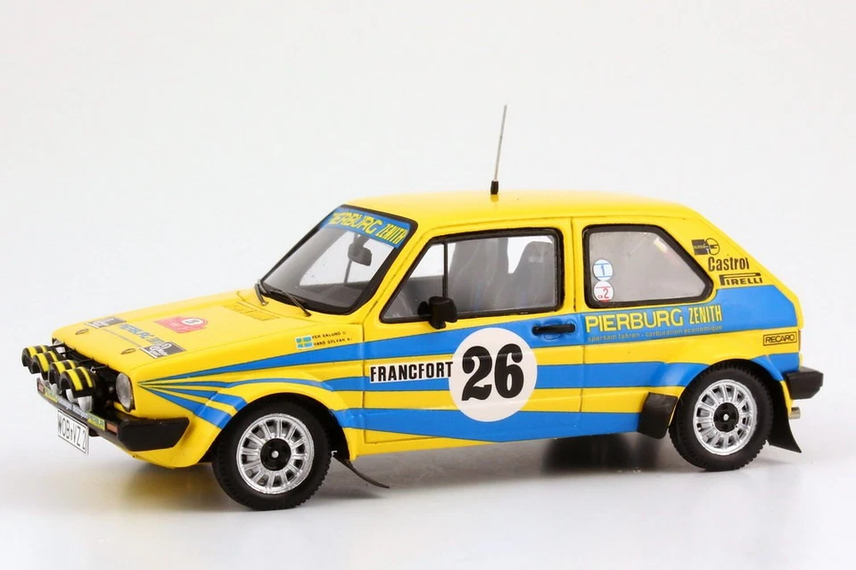 VW GOLF I GTI TYP 17 #26 EKLUND SYLVAN MONTE CARLO 1980 SPARK 174099300BEB 1:43 - Immagine 4 di 4