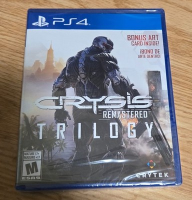 Crysis Remastered Trilogy for PlayStation 4 Brand New Factory Sealed