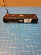 Vivitar LF tele 110 Pocket Film Camera Built-In Flash Dual Lens Normal Telephoto