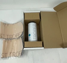 ST. TROPEZ SELF TAN BRONZING MOUSSE 13.5 OZ W/2 MITTS & BOX NEW SEALED