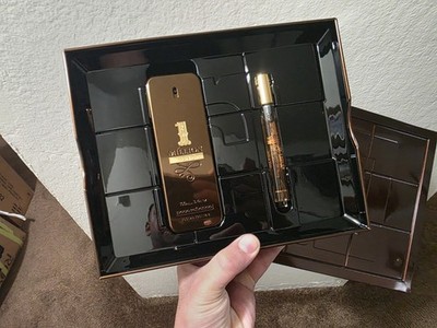 Paco Rabbane 1 MILLION PRIVE Eau de Parfum Spray 3.4 oz. & Travel Spray 0.34 oz.