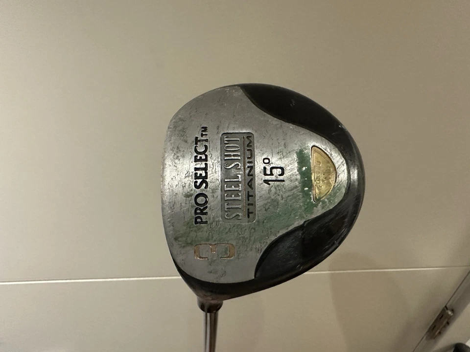 Juego completo de 10 palos de golf Pro Select Steel Shot para zurdos 3-PW hierro 3/5 madera Foto 2 de 4