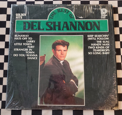 Golden Hits - The Best Of Del Shannon LP by Del Shannon vinyl 1978 VG+ SPC-3595