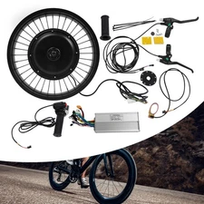 48V 1500W Electric Bike Conversion Kit, 20 In Electric Bicycle Front Wheel Kit