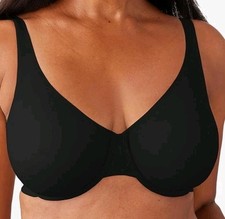 Wacoal Comfortable Cool Underwire Bra Style 855385 Size 42D Black