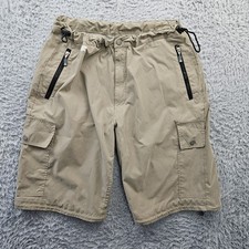Vintage Y2K Levi's Silvertab Cargo Baggy Shorts Men L fits 32-36x13 
