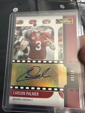 2021 Panini Chronicles Signature Series Gold Auto Carson Palmer Serial /10 Z18