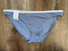 CALVIN KLEIN NEW 1 Pair Bikini Panties Ladies Size XL  X-Large NWT Blue