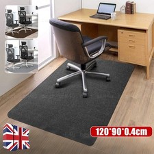 Image of Office Chair Mat Floor Computer Desk Carpet Non-slip Floor Protector 120x90cm