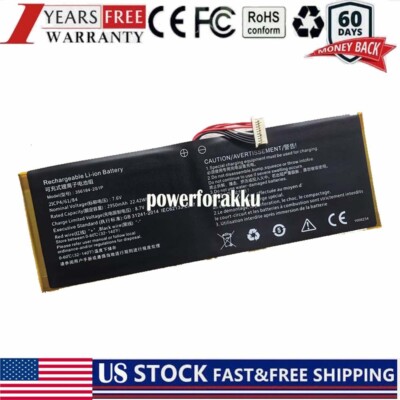 Battery for CHUWI Hi10-Go/Hi10-Go n5100 356184-2S1P 2950mAh/22.42Wh 7.6V