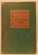 SET OF 7 AROUND THE WORLD PROGRAM by The American Geographical Society