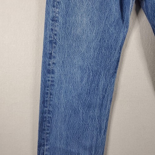 Jeans Levis Uomo 35x36 Blu 501 Bottone Dritto Fly Y2K Denim - Foto 6 di 11