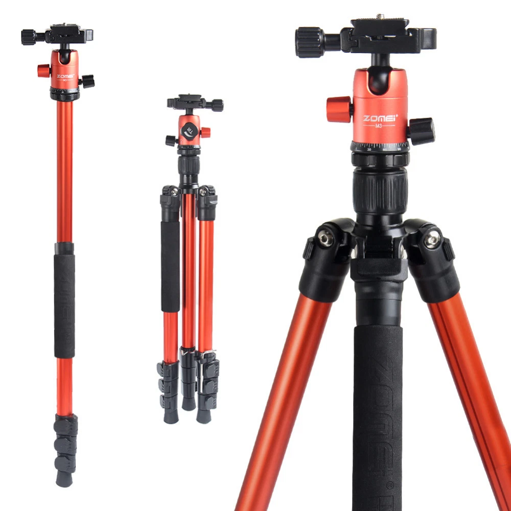 Zomei M3 Camera Tripod Stand Monopod With Ball Head For Camera