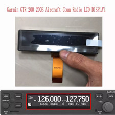 LCD Display Assembly Part For Garmin GTR200 200B Aircraft Comm Radio