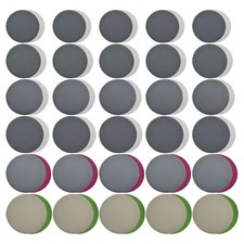 Sandpapier Schleifscheiben Wasserdicht 3in 75 Mm 60pcs/set 800-3000 Grit