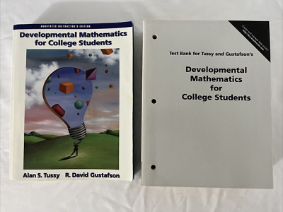 Developmental Mathematics College Annotated Instructor's Ed + Test Bank 2002 2nd