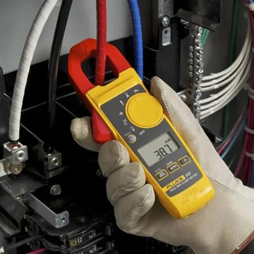 Fluke 325 Misuratore a Pinza AC DC Voltmetro Amperometro Pinza Multitester True RMS - Foto 3 di 13