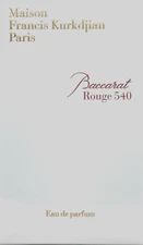 MAISON FRANCIS KURKDJIAN BACCARAT ROUGE 540 EAU DE PARFUM SPRAY 2.4 Oz / 70 ml