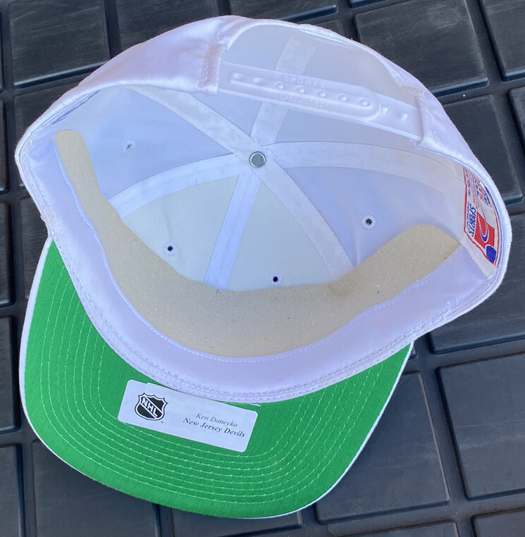 Casquette Snapback Vintage LNH - Sports Specialties - Ken Daneyko New Jersey Devils - Blanc