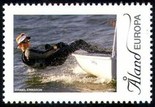 Aland 2010 Sport, Vela, Marinaio in Gommone MNH / UNM