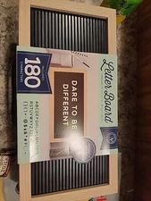 NEW Letter Board 14x7x1.5 Inch With 180 Changeable Letters & Characters