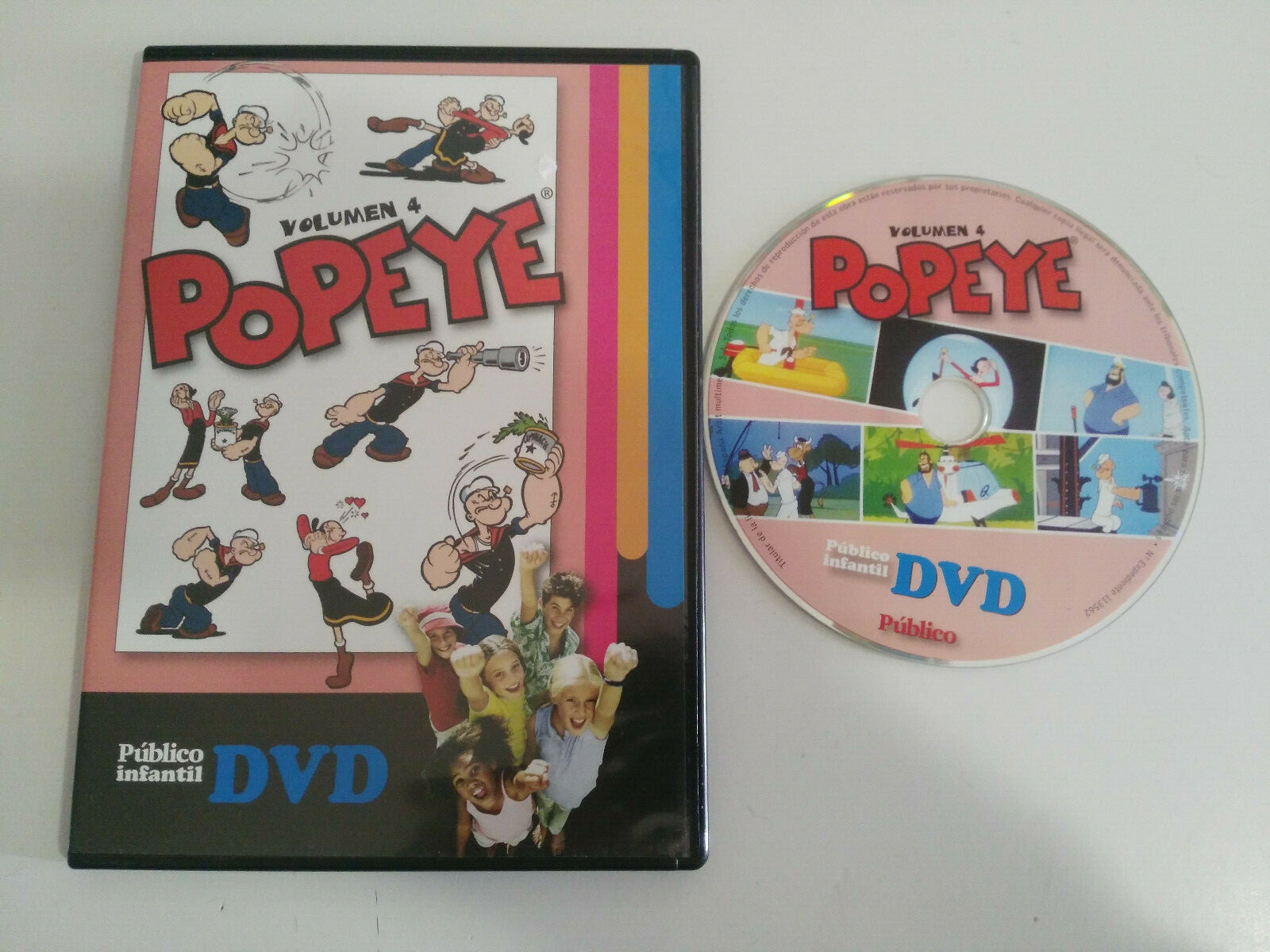 Popeye Volume 4 - Episodes 7-8 - DVD Slim New Spanish Multizone