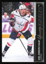 2021-22 Upper Deck #734 Axel Jonsson-Fjallby Young Guns RC