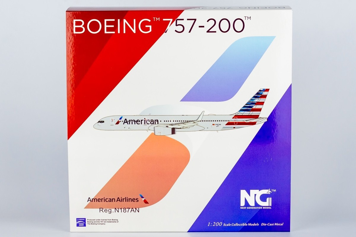 American Airlines B757-200/w Reg: N187AN NG Models 42033 Diecast 1