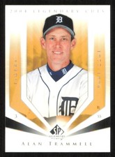 2004 SP Legendary Cuts ALAN TRAMMELL Base Baseball card DETROIT TIGERS