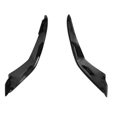 Gloss Black Fog Light Cover Bezels – 2020-2022 Toyota Corolla LE XLE Sedan – Left & Right