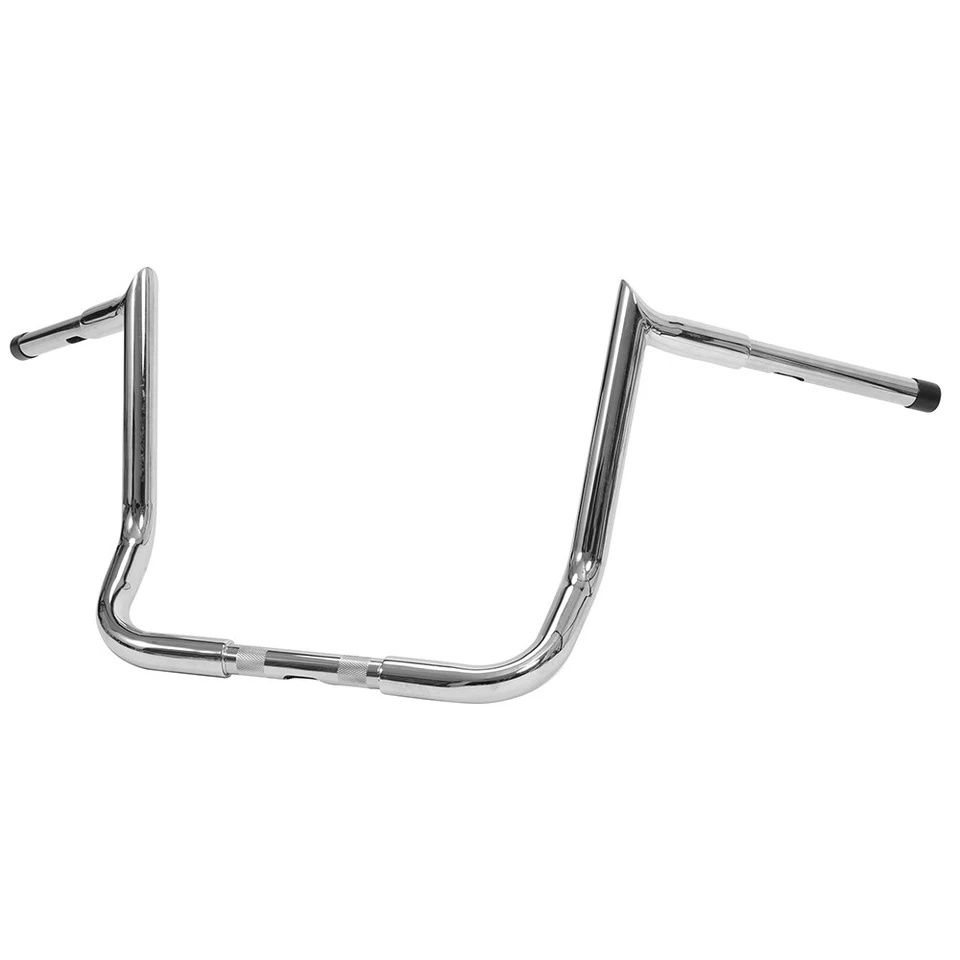 Guidões de barras de cabide Meathook Ape 14\" para Harley Touring Street Glide Electra - Imagem 4 de 4