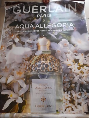 ADVERTISING POSTER - GUERLAIN - AQUA ALLEGORIA HARVEST NEROLIA - 120X175 cm