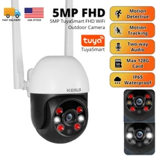 KERUI Wireless Security Camera System Outdoor Home Wifi Night Vision Cam 5MP
