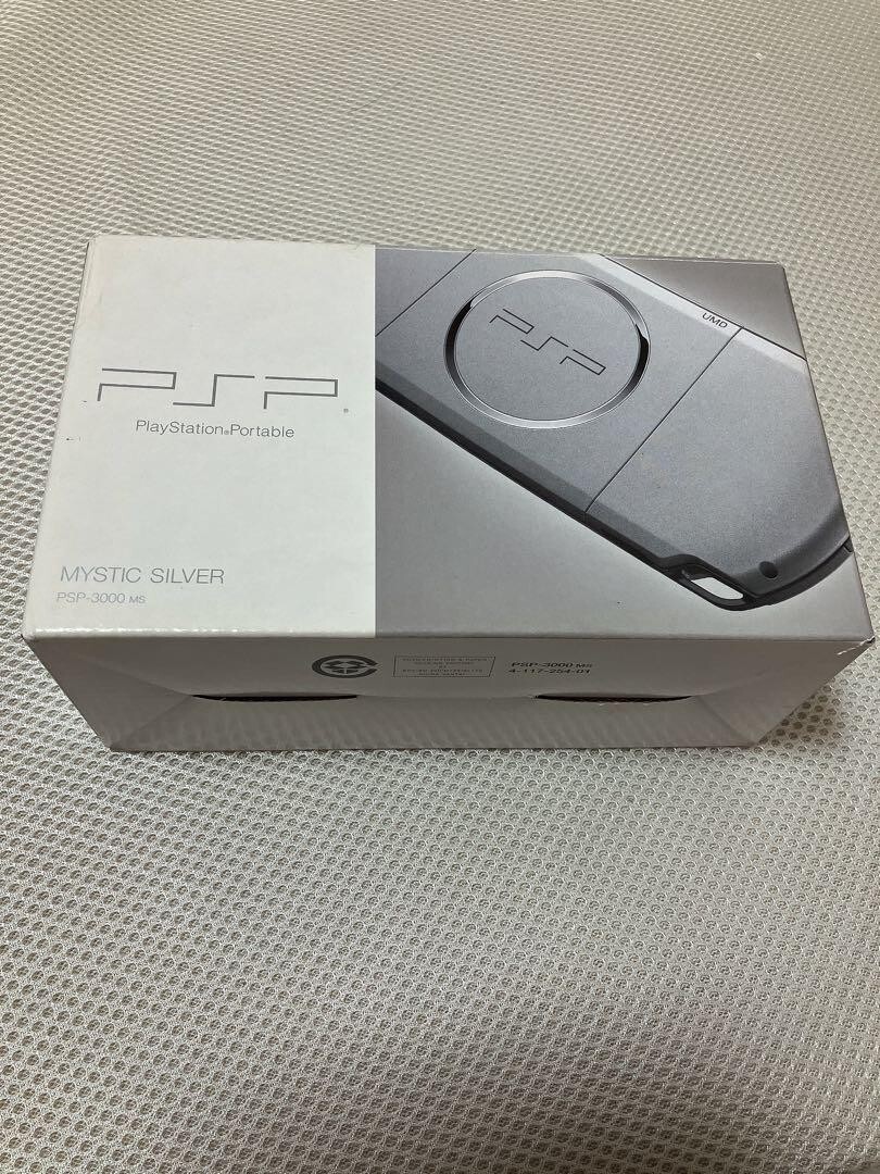 SONY - 良品中古 PSP-3000 ミスティック・シルバー M000 PSP-3000 シルバー （SONY - 良品中古 PSP-3000 ミスティック