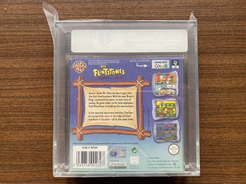 "Flintstones BurgerTime " (EUR) Nintendo Gameboy Sealed/VGA Graded 80+ Archival - Picture 3 of 3
