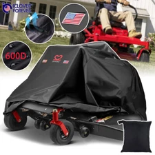 600D Zero Turn Riding Lawn Mower Cover Waterproof Heavy Duty Tractor Protector
