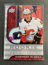 2020-21	Trilogy	Rookie Renditions	Alexander Yelesin		RR-14	Calgary Flames