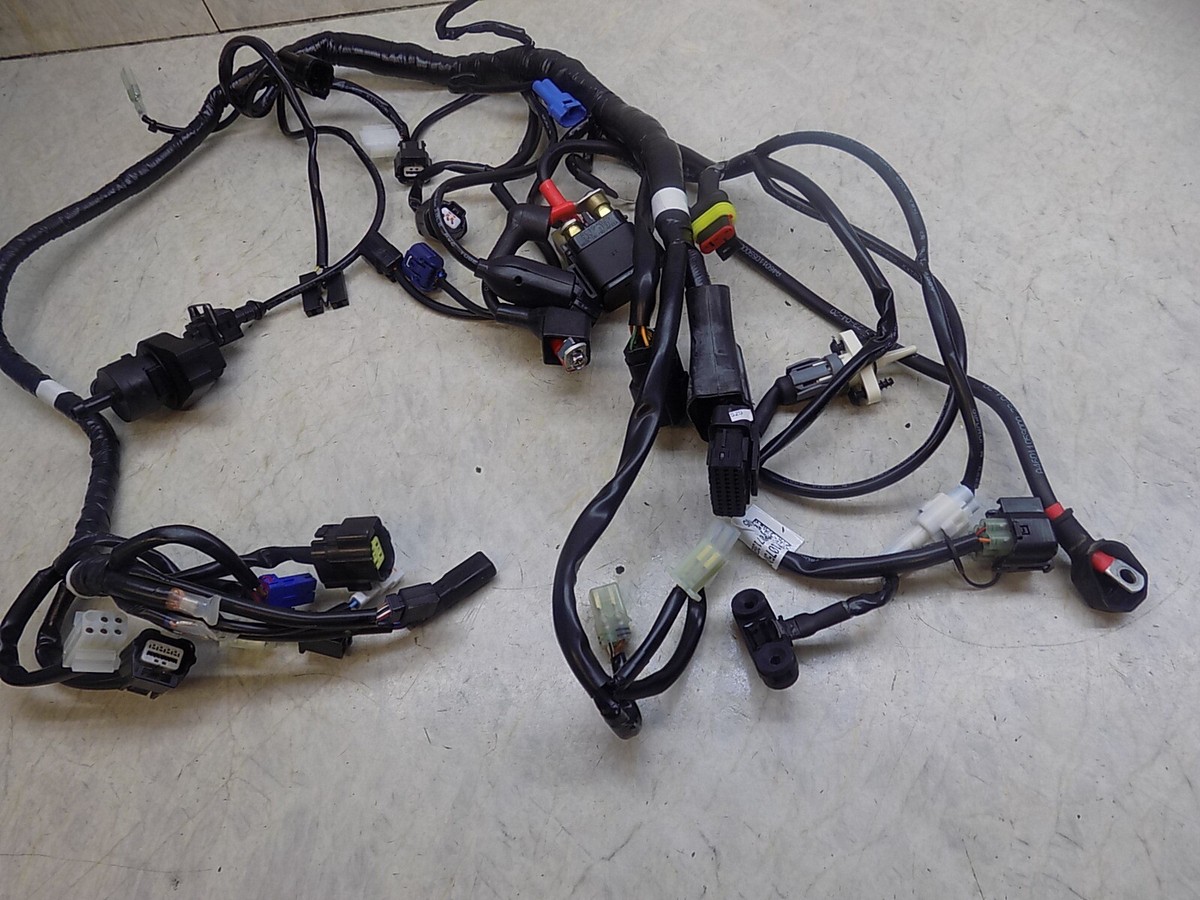 Husqvarna 501FE under seat wiring harness connections