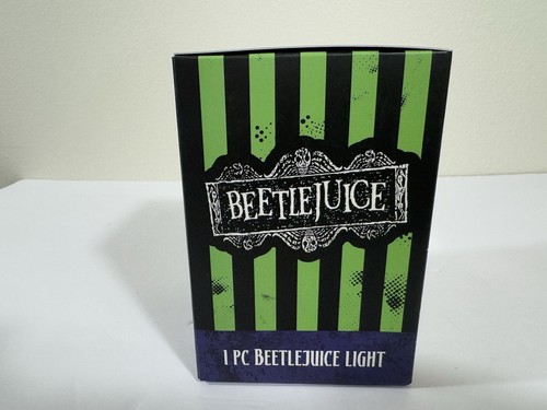 BEETLEJUICE VINYL FIGURE LIGHT 003 LIGHTS UP PALADONE HORROR SERIES 1 NEW IN BOX - Picture 2 of 10
