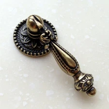 Antique Bronze Drop Handle Dresser Pulls Handles Cabinet Knobs Handle Pull Knob