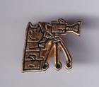 RARE PINS PIN'S .. OLYMPIQUE OLYMPIC BARCELONA 1992 COBI PRESSE RADIO TV OR ~24