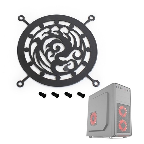 Sturdy Metal Fan Grill Safe PC Case Computer Cooling Fan Mount Finger Guard - Afbeelding 7 van 8