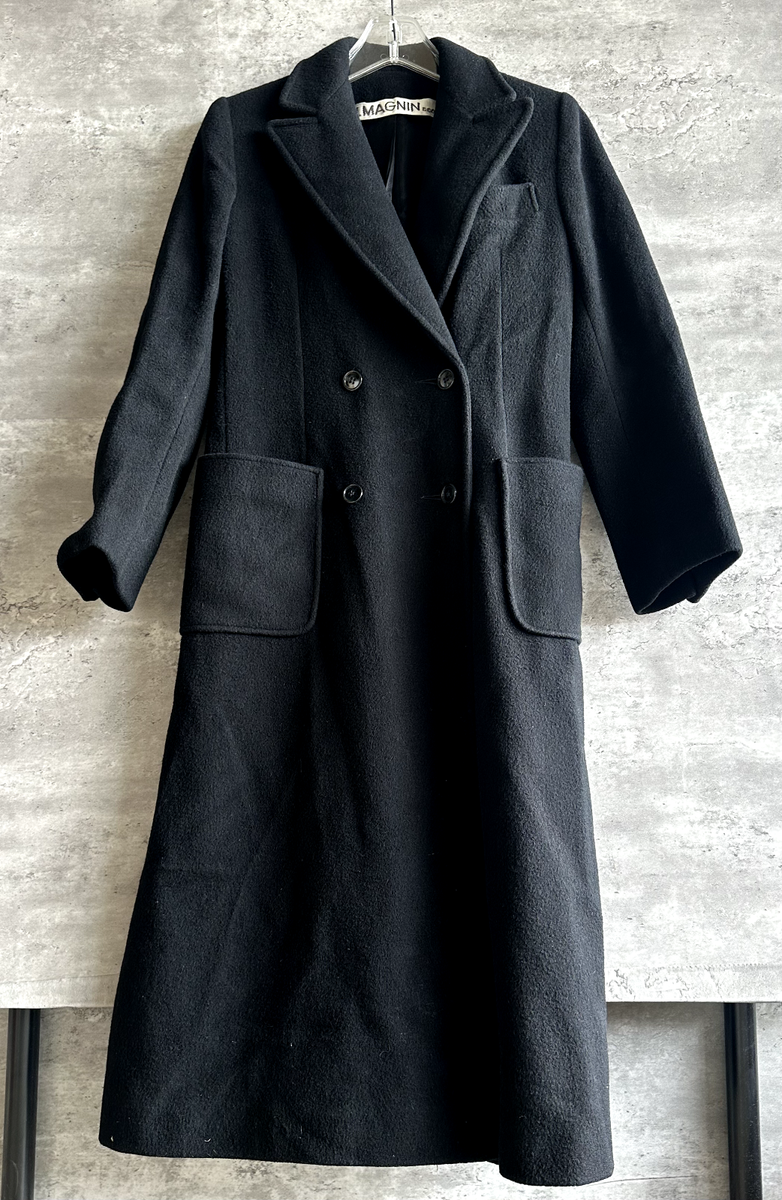 ジャケット・アウター 80s maxi wool long coat vintage 134cm ジャケット・アウター 80s maxi wool long coat vintage 134cm