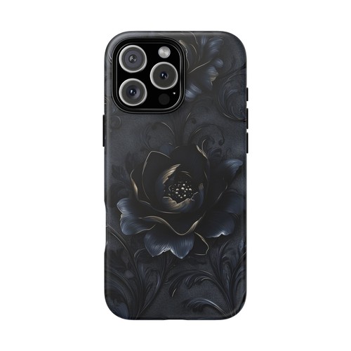 Black Velvet Rose Magic Vines Flower - Phone Case for iPhone, Galaxy, Pixel - 第 10/281 張圖片