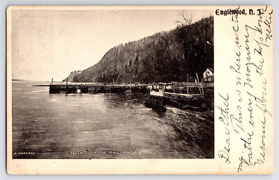 [12c10] Postcard 1905, High Tom on Palisades, Englewood New Jersey