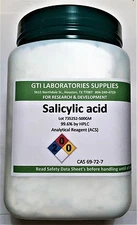 Salicylic acid, 99.6% by HPLC, Analytical Reagent (ACS), 500g