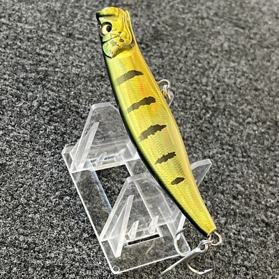 RARE Megabass Chugy-X USA Topwater - 5/8oz - Perch Pattern | eBay