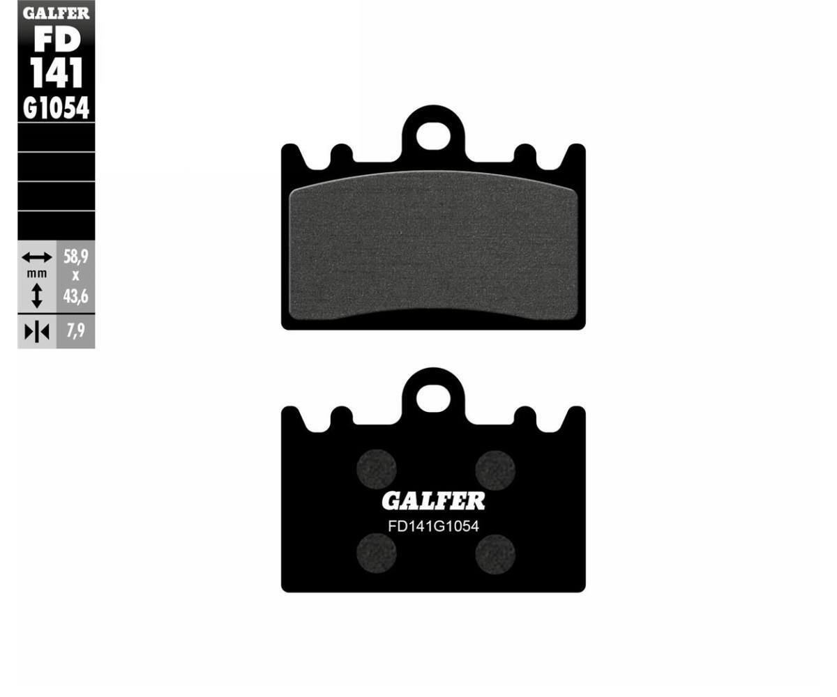 Galfer Front Brake Pads KAWASAKI ZZR 400 2001 FD141
