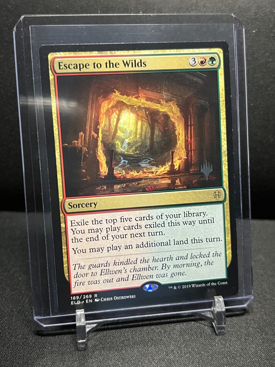 Escape to the Wilds - Promo - Magic MTG 2019 Throne of Eldraine - LP/NM
