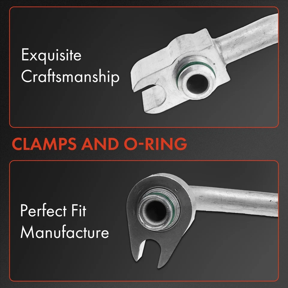 Линия всасывания и разгрузки кондиционера в сборе для Chrysler 300M Concorde 2002 2003 2004 - Изображение 3 из 4